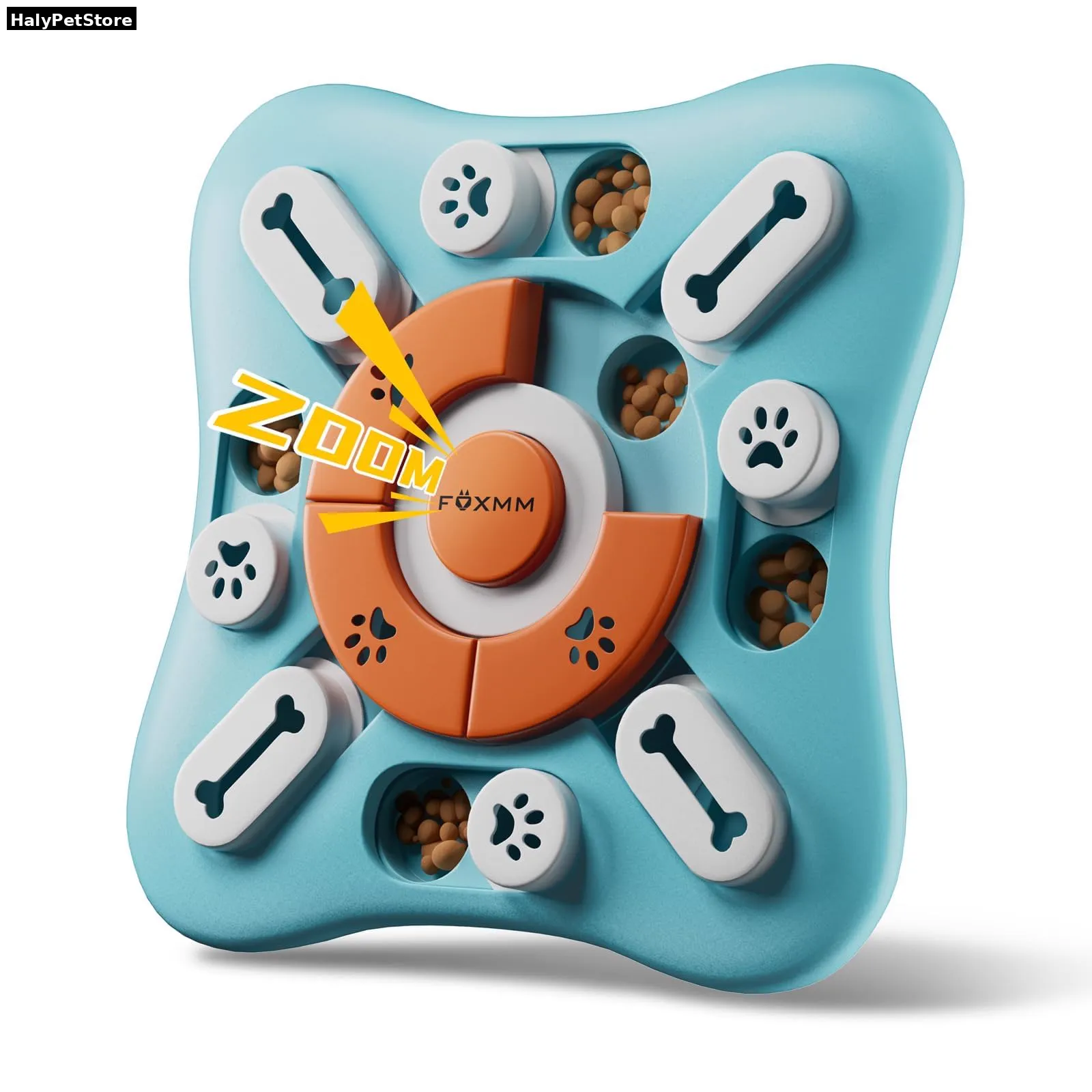 FOXMM Interactive Dog Treat Puzzle Toy
