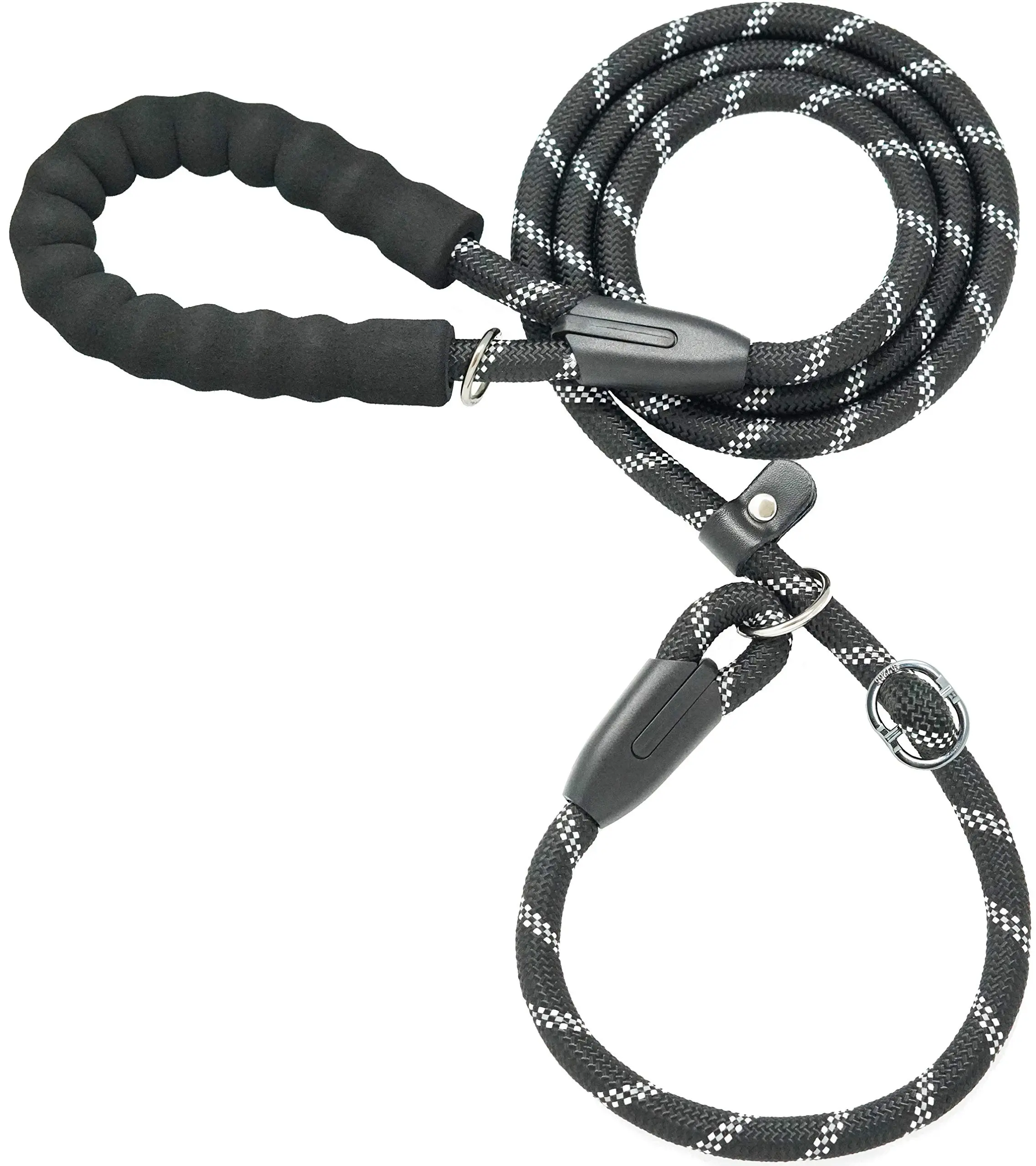 iYoShop Durable Slip Lead Dog Leash with Padded Handle and Reflective Threads