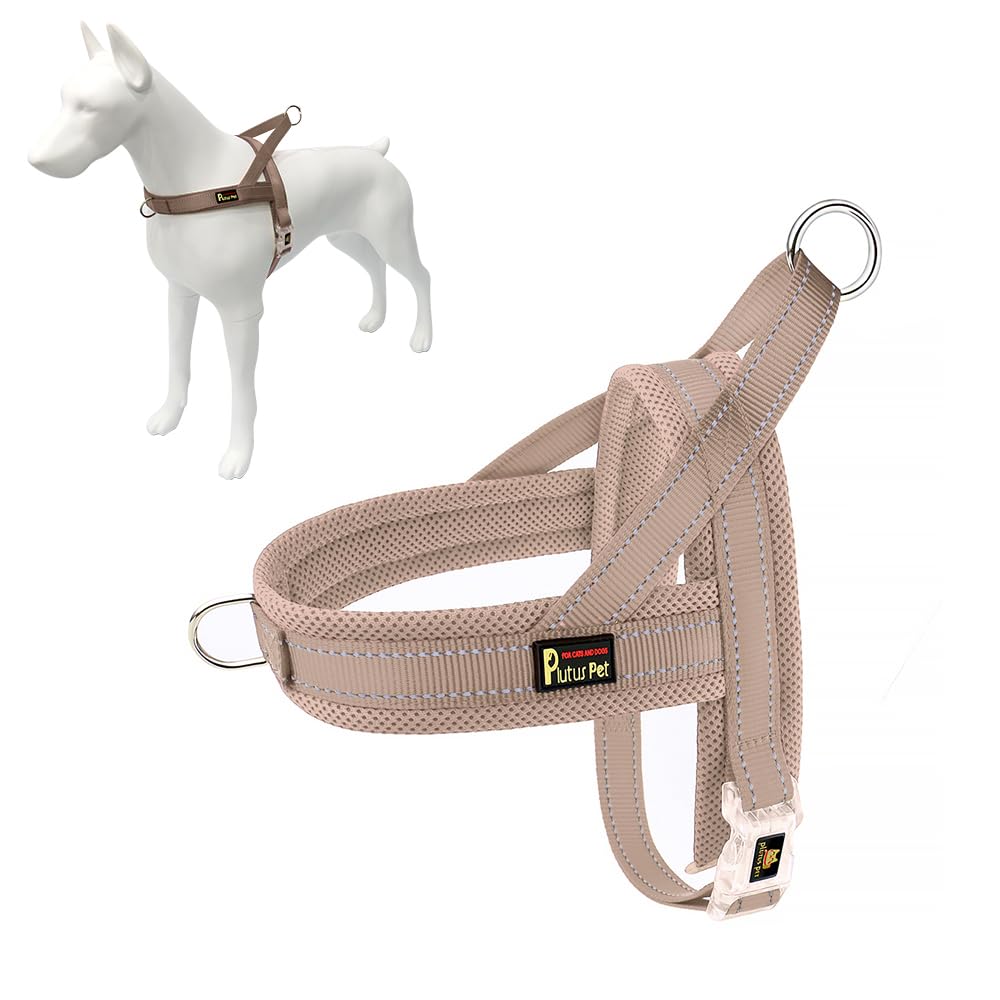 Plutus Pet No Pull Dog Harness — breathable mesh padded martingale design